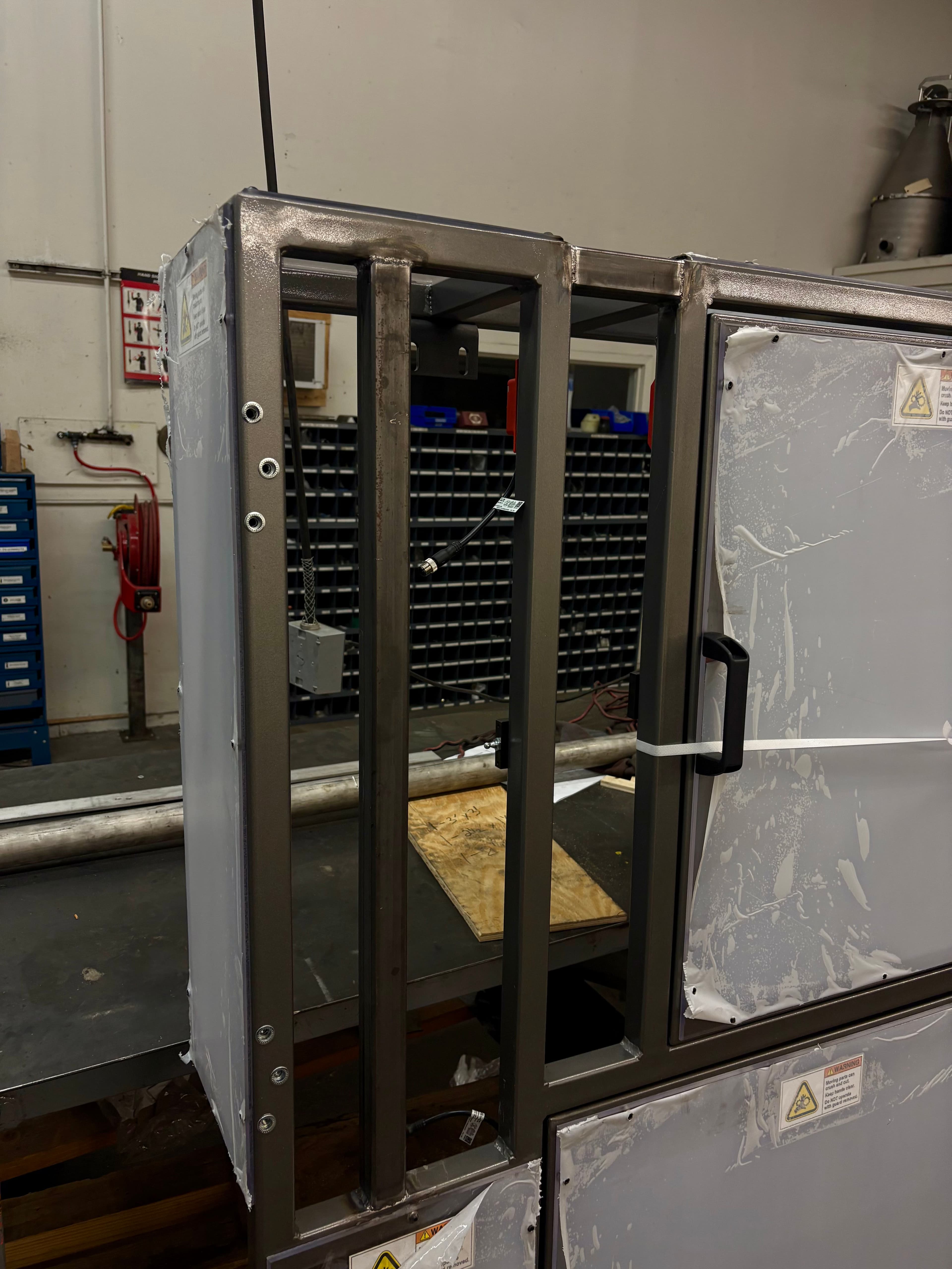 Project TIG Welded Safety Guards for R&B Plastics Machinery in Leominster image