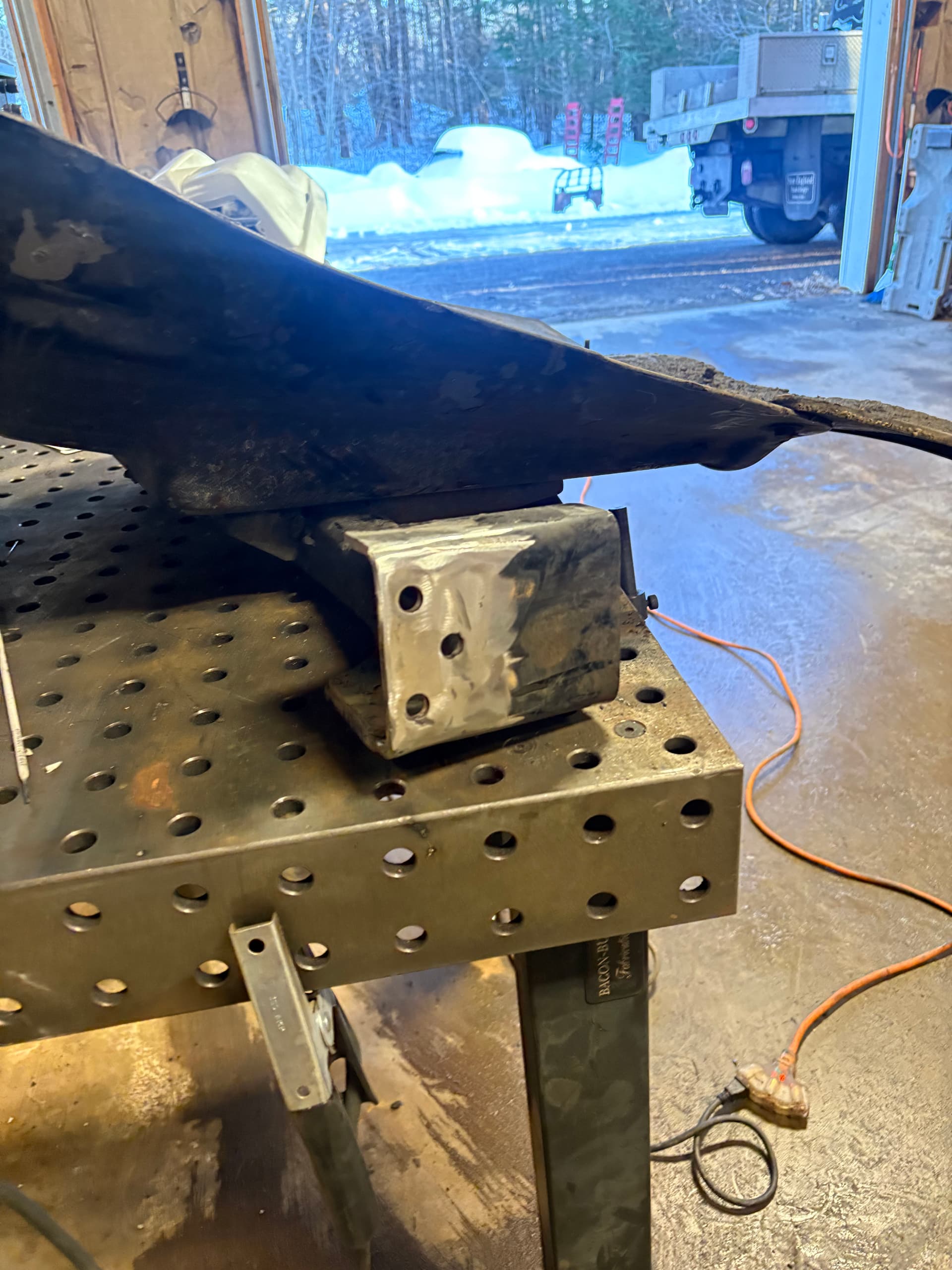 Fender Repair on Tri-Axle Truck for Heipt & Sons Forestry