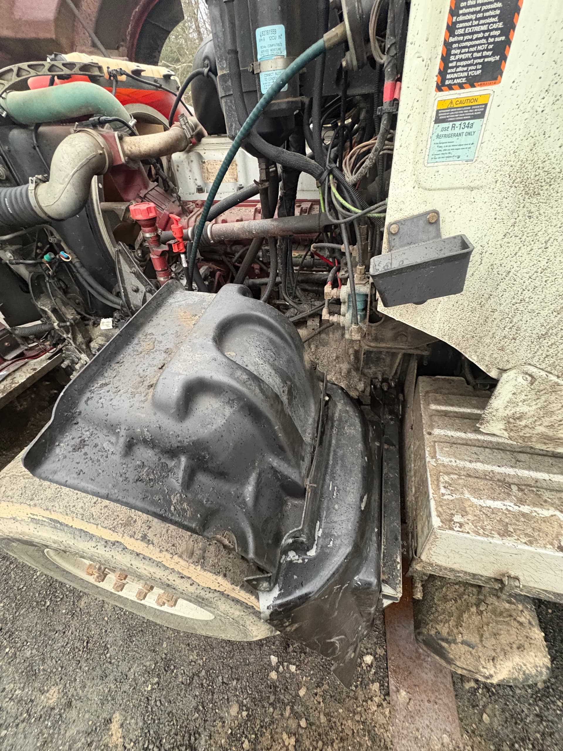 Fender Repair on Tri-Axle Truck for Heipt & Sons Forestry