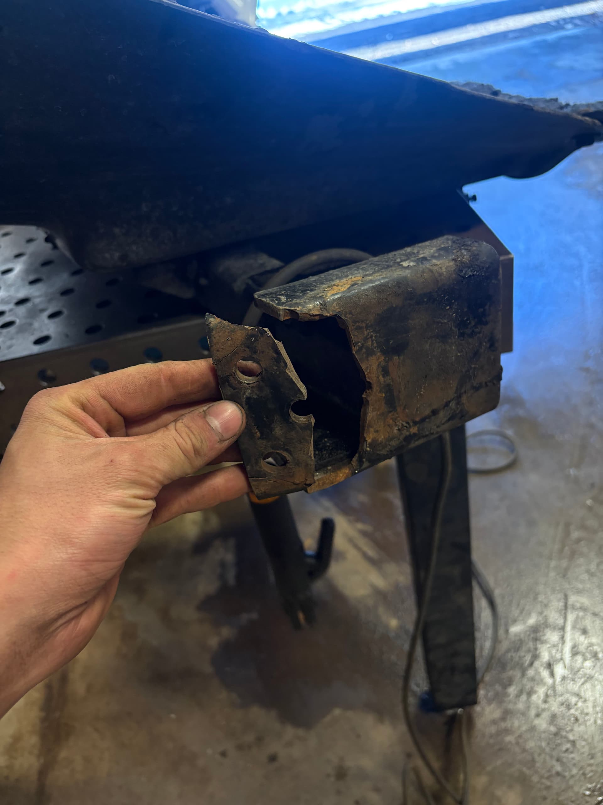 Fender Repair on Tri-Axle Truck for Heipt & Sons Forestry