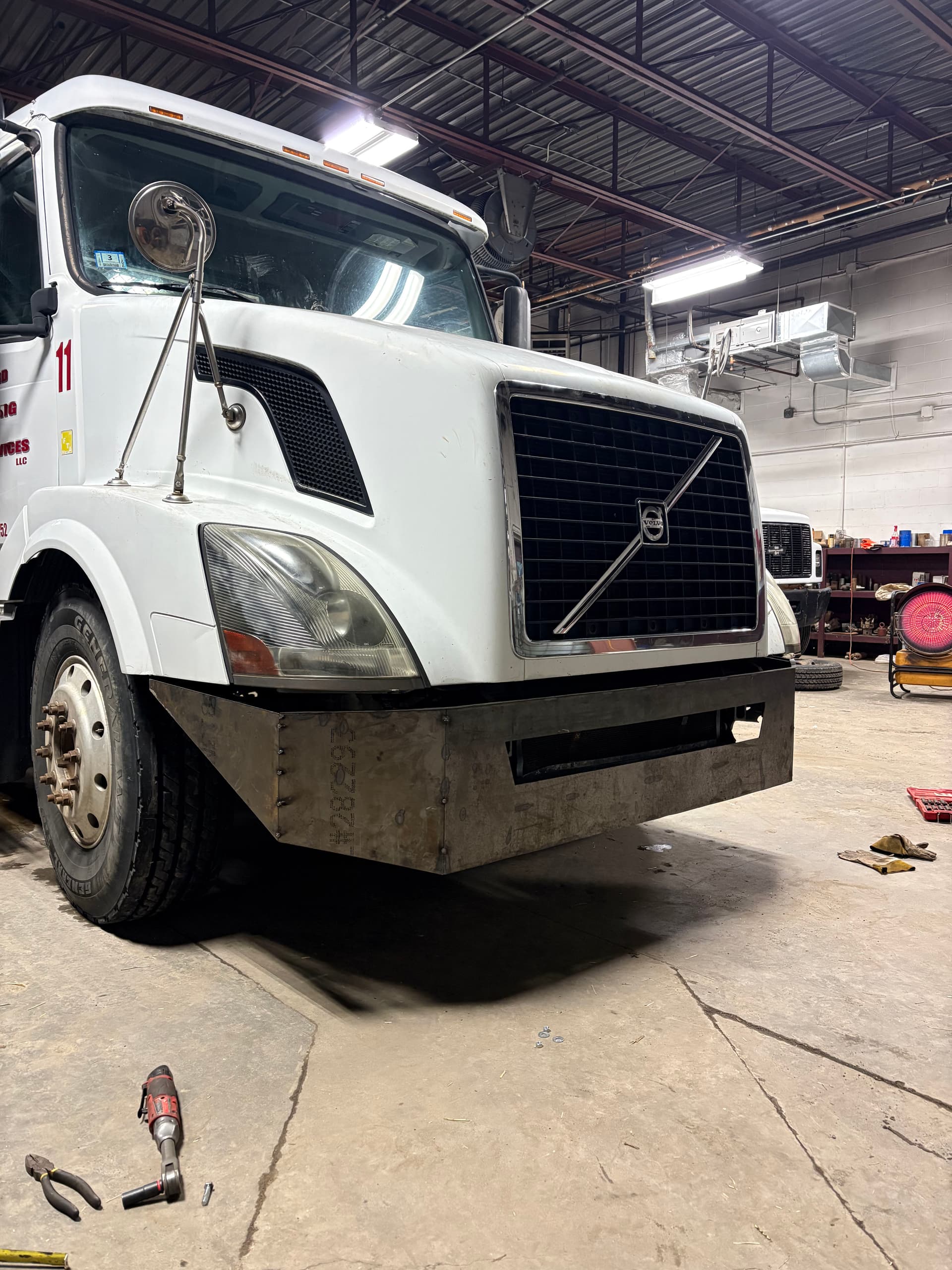 Gallery photos for Custom Steel Bumper Installation for Volvo: Image #2