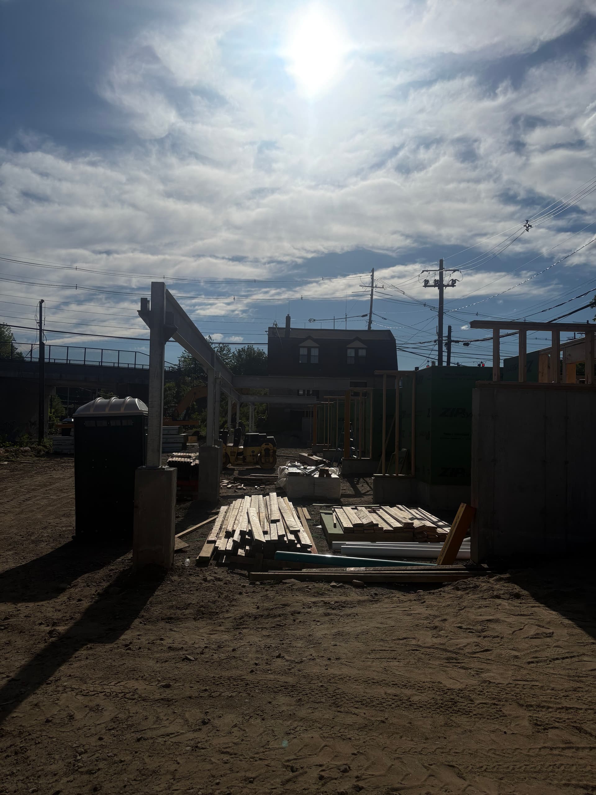 Gallery photos for Setting Steel Beams and Columns for a Condo Build in Acton: Image #3